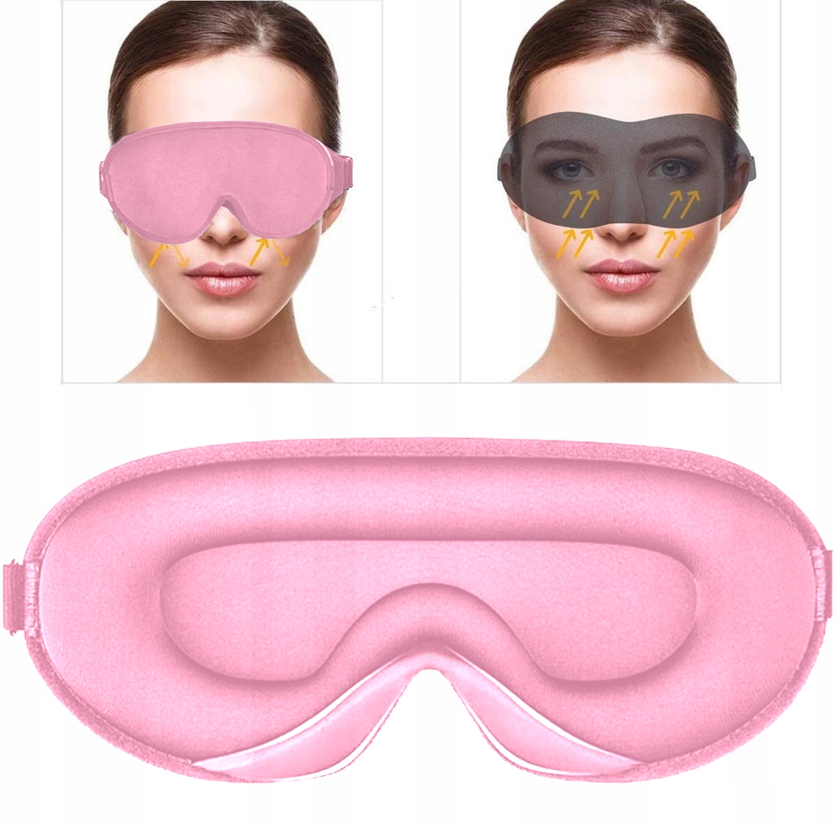 OPASKANAOCZYDOSPANIA3DMASKAZACIEMNIAJACAREGULOWANAJAKOSCPREMIUMPlecuniseks belsilt