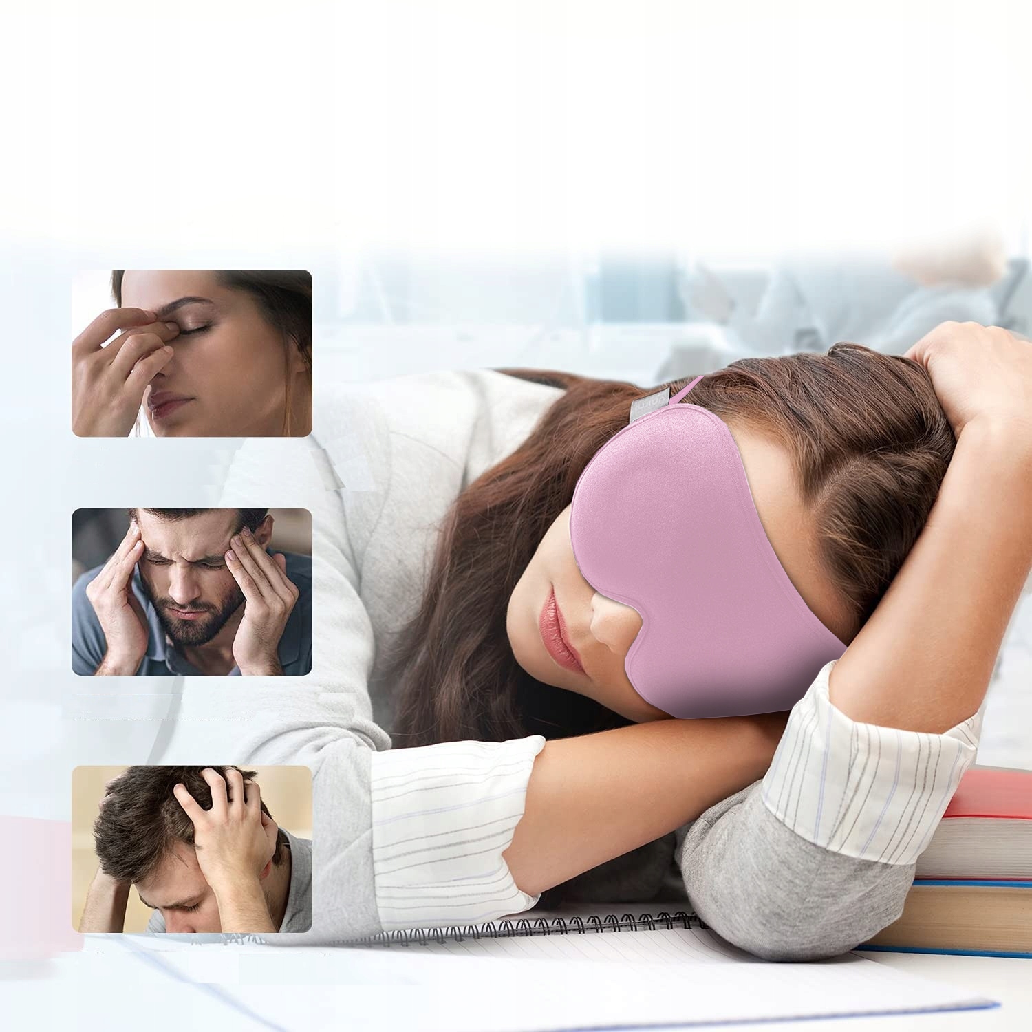 OPASKANAOCZYDOSPANIA3DMASKAZACIEMNIAJACAREGULOWANAJAKOSCPREMIUMStanopakowaniaoryginalne belsilt