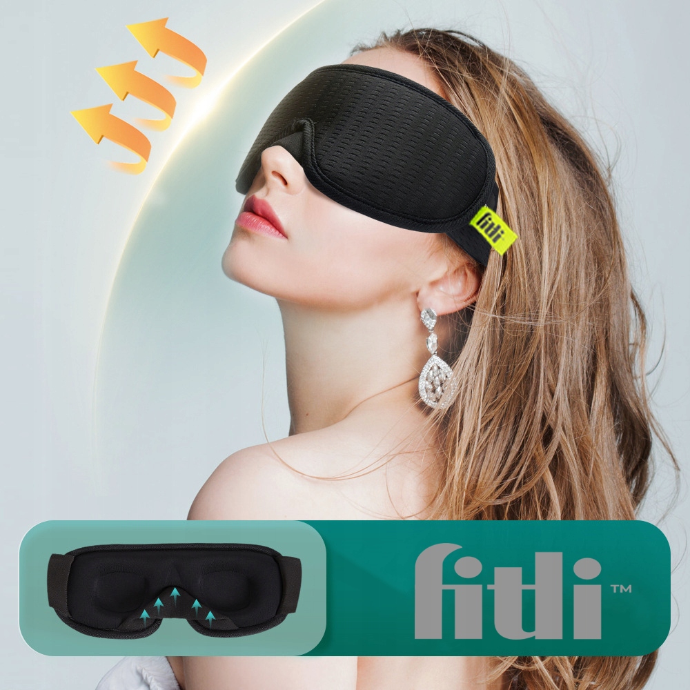 OPASKANAOCZYDOSPANIA3DMaskaZaciemniajacaRegulowanaMEMORYCZARNAKolorczarny belsilt