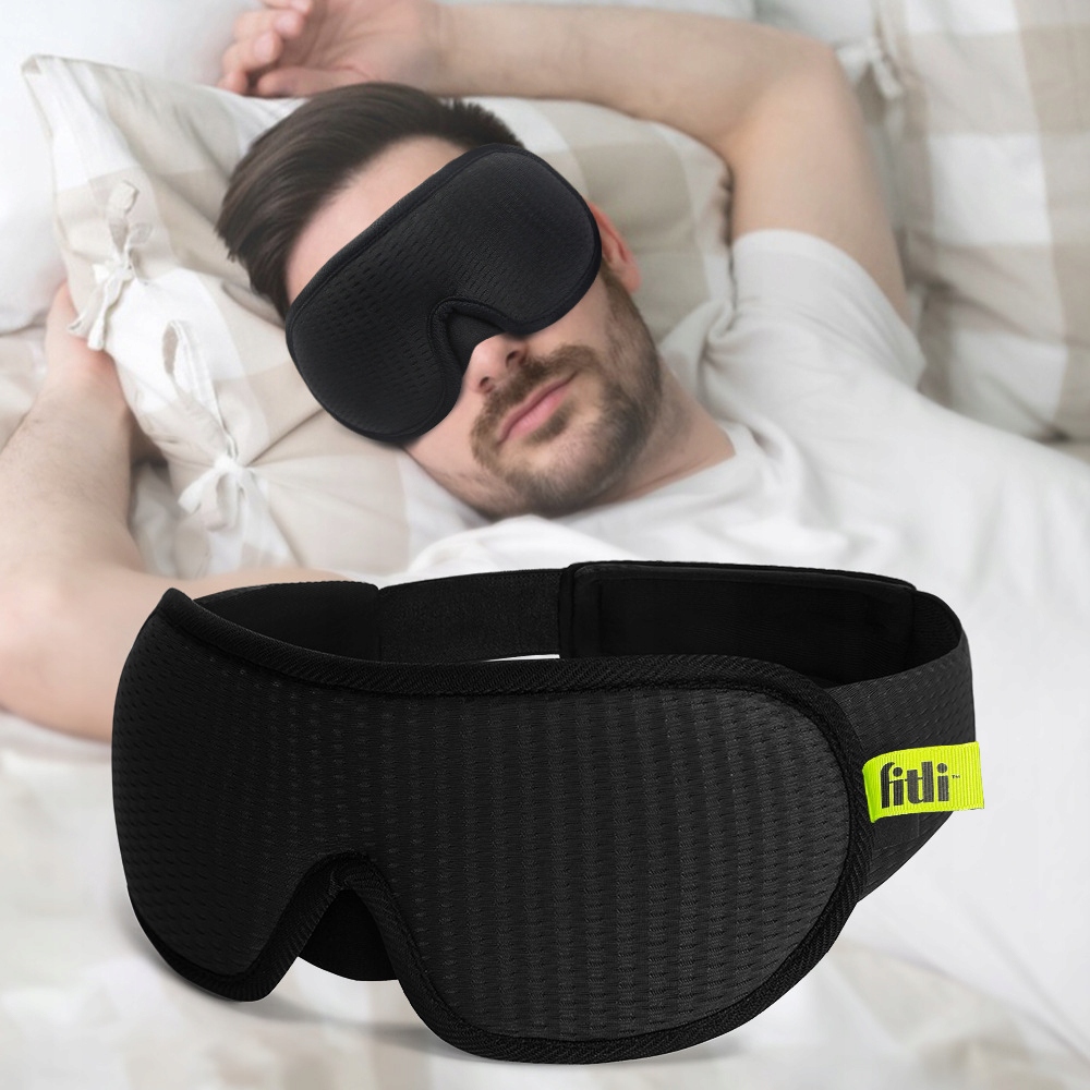 OPASKANAOCZYDOSPANIA3DMaskaZaciemniajacaRegulowanaMEMORYCZARNAWyrobmedycznynie belsilt