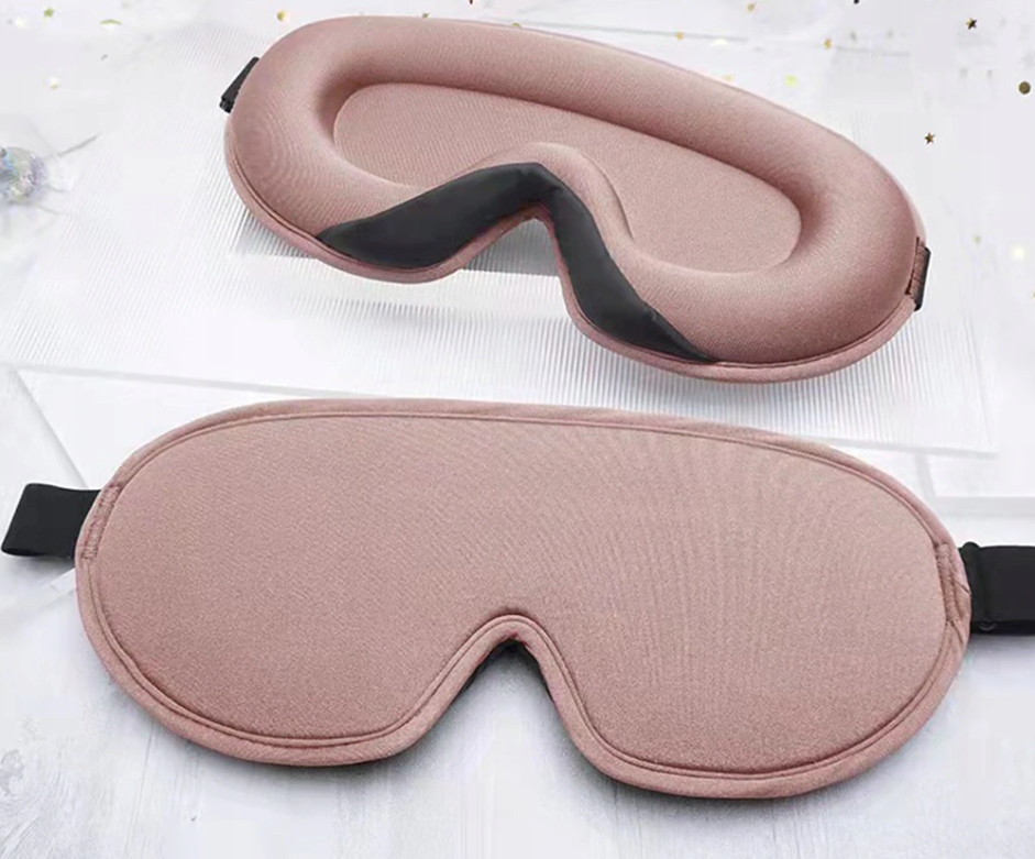 OPASKANAOCZYDOSPANIAMASKA3DREGULOWANABEZOWAZATYCZKIDOUSZUKodproducentaMASKAOPASKANAOCZY belsilt Akių kaukė miegui 3D šviesą blokuojanti reguliuojama kelionėms su ausų kištukais smėlinė
