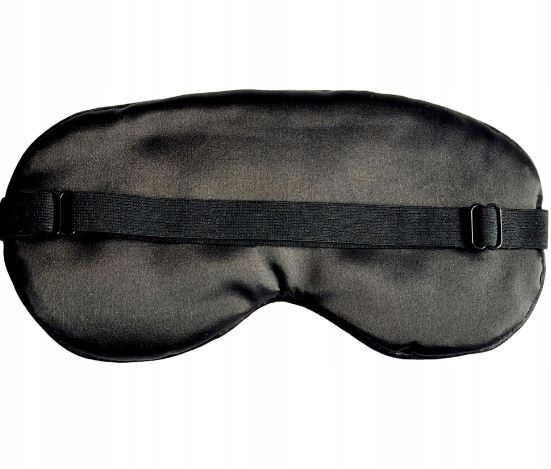 OPASKANAOCZYDOSPANIASATYNOWAPREMIUMCZARNAStanopakowaniaoryginalne belsilt Satininė akių kaukė miegui 3D šviesą blokuojanti reguliuojama kelionėms juoda patogiam miegui