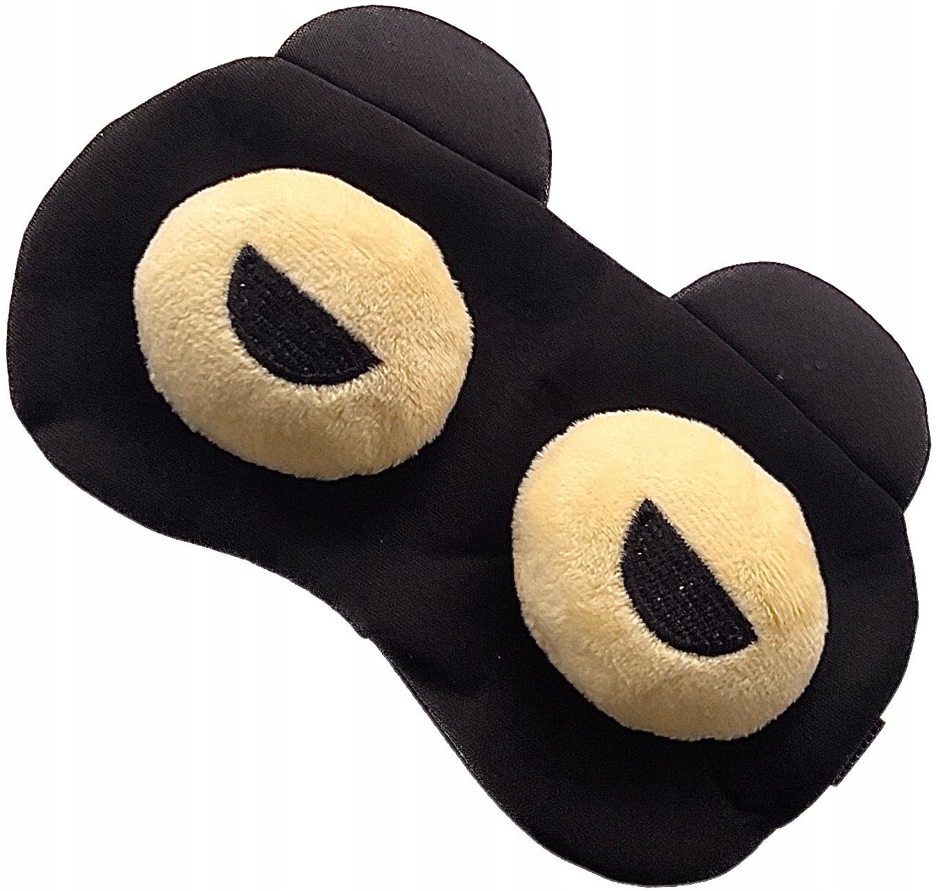 OPASKANAOCZYMASKADOSPANIASNURELAKSUOKOOLDMANNAGUMCECZARNAEANGTIN5704957125940 belsilt Akių kaukė miegui Oldman kelionėms juoda patogiam miegui