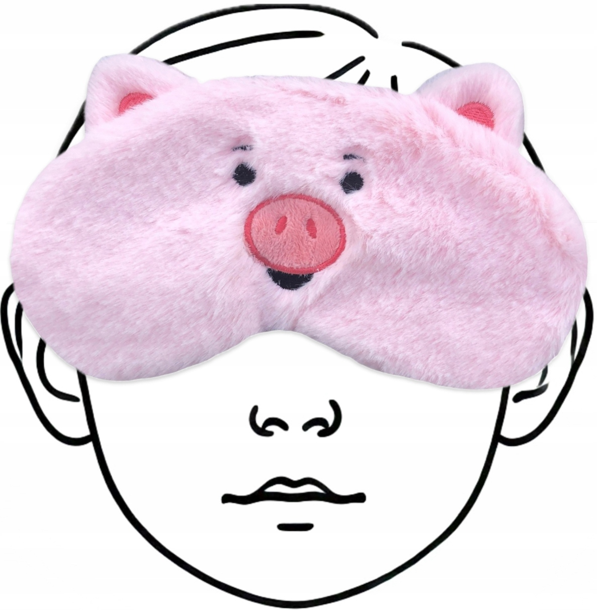 OPASKANAOCZYMASKADOSPANIASNURELAKSUSWINKAMarkaOldman belsilt Akių kaukė miegui kelionėms rožinė