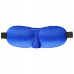 OPASKANAOCZYSPANIA3DPremiumLEPSZYSENBLUE belsilt Akių kaukė miegui 3D mėlyna