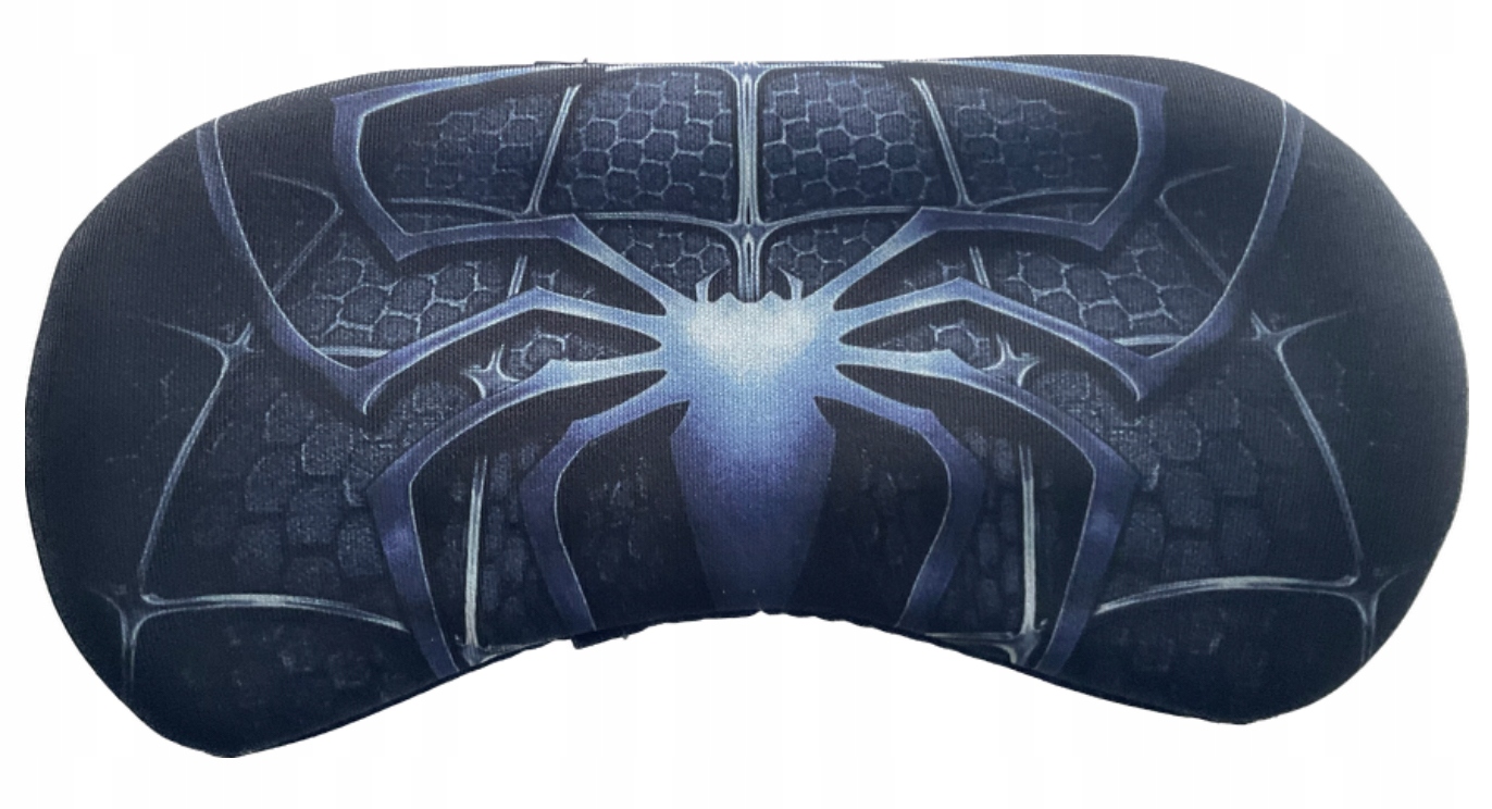 OPASKANAOCZYmaskadospaniaRELAKSUSPIDERMANaksamitnaOLDMANnagumceStanopakowaniaoryginalne belsilt Akių kaukė miegui Oldman kelionėms juoda