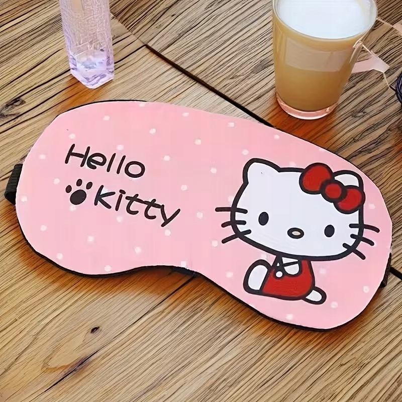 OpaskaMaskanaoczydospaniaHelloKittyStanopakowaniaoryginalne belsilt Akių kaukė miegui reguliuojama