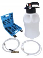 Pneumatinis automatinės pavarų dėžės alyvos pildytuvas, 10 l ir 13 adapterių