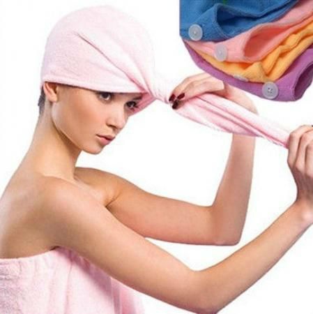 RECZNIKDOWLOSOWZMIKROFIBRYMAGICTOWELMarkaER4 belsilt Mikropluošto rankšluostis turbanas plaukams Magic Towel įvairių spalvų