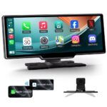 RadiosamochodoweAntika1026CarplayAndroidAutoScreenHDCarRadioMP5 belsilt