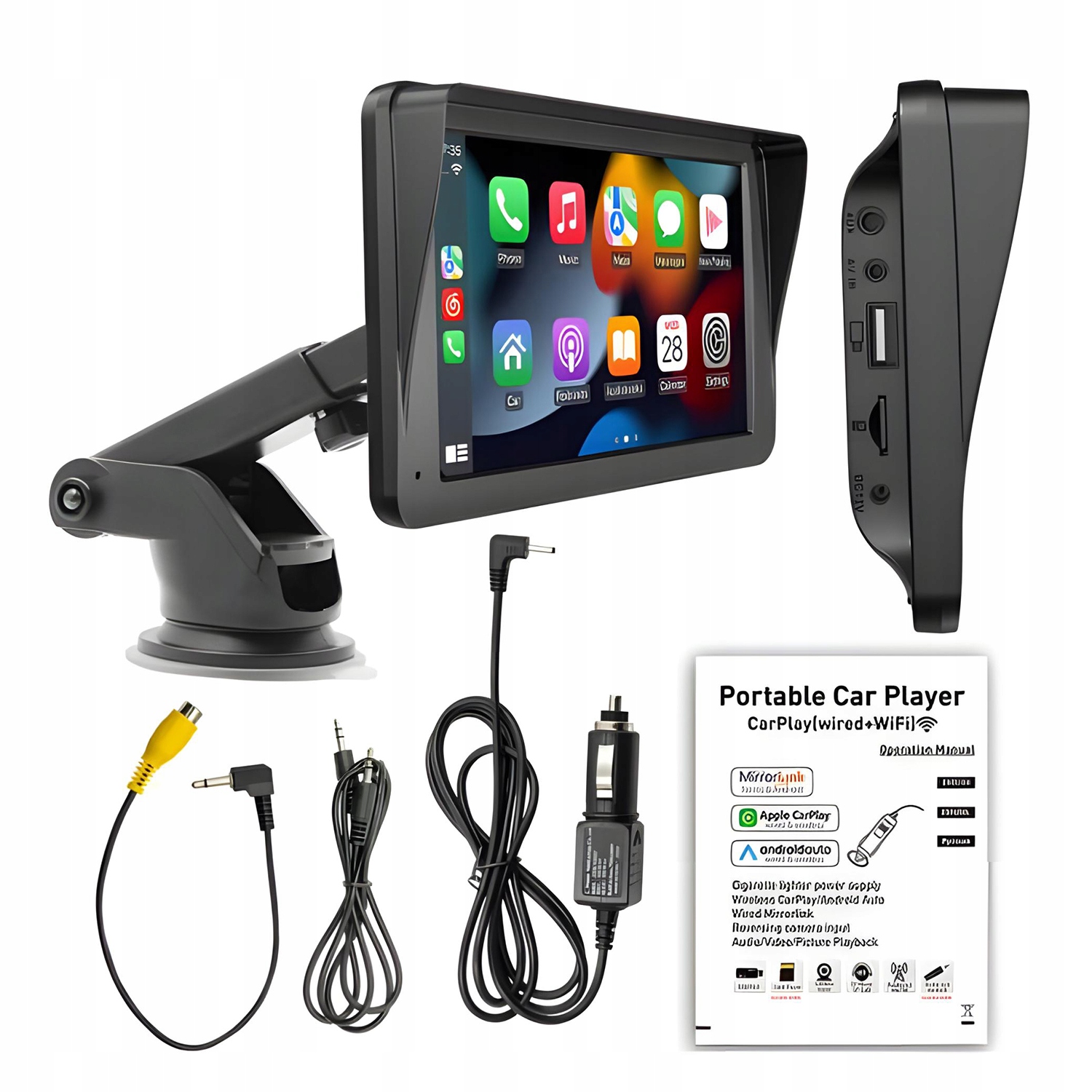 RadiosamochodoweRenewForce7caliAndroidAutoCarPlayBluetooth belsilt