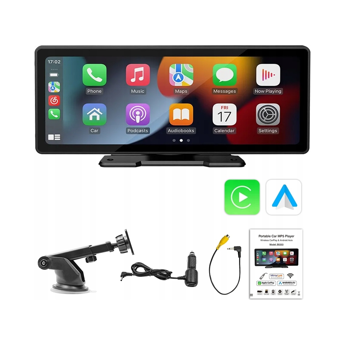 RadioodtwarzaczsamochodowyEunavi1026CarplayAndroidAuto belsilt