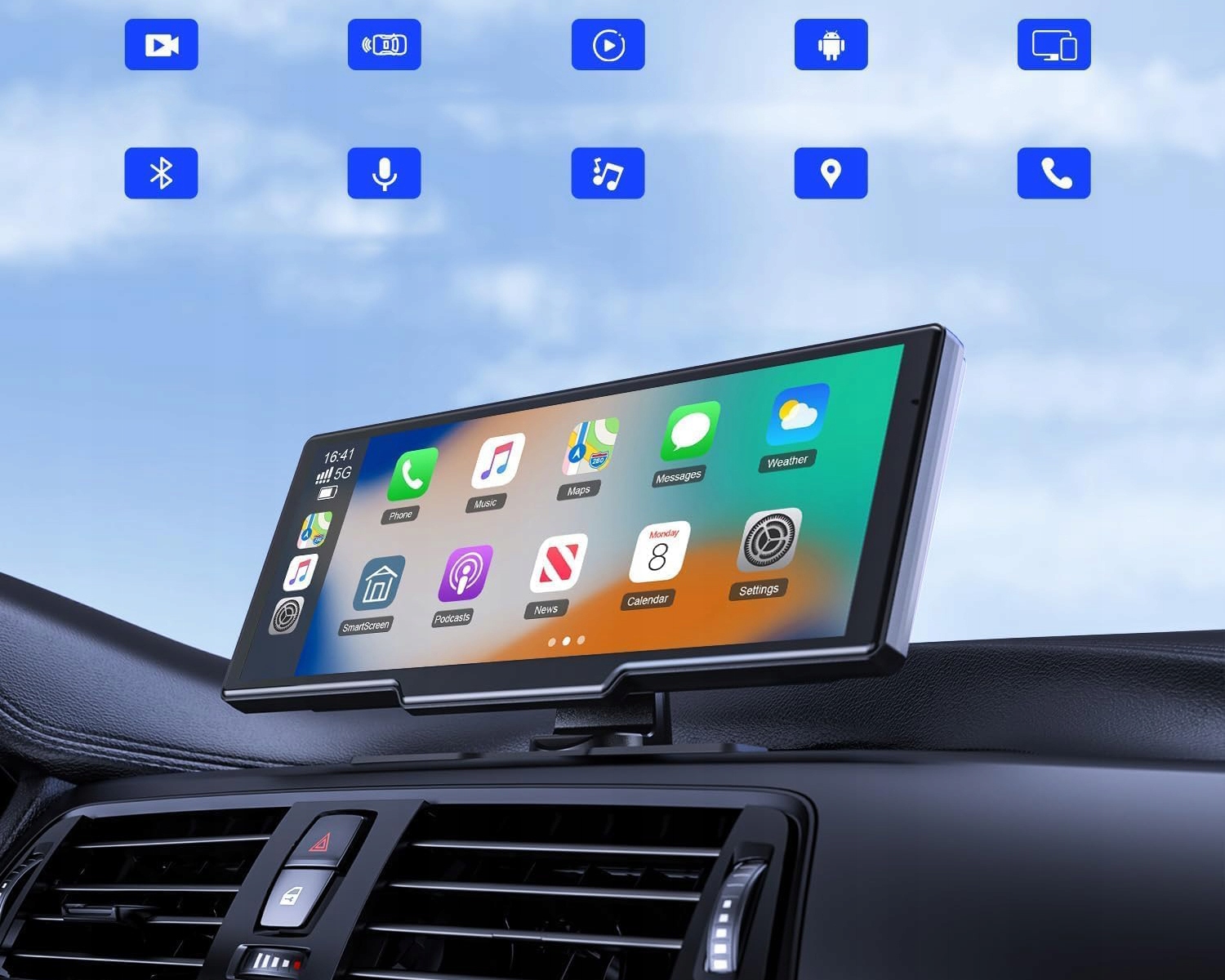 STACJAMULTIMEDIALNA926CARPLAYANDROIDAUTOPODWOJNAKAMERA4K64GBStanopakowaniaoryginalne belsilt