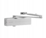 Assa Abloy DC140 hidraulinis lauko durų pritraukėjas su svirtimi iki 100 kg durims iki 125 cm EN 2345 rudas su fiksavimo funkcija