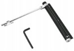 XL Tools SAM32 automatinis lauko durų pritraukėjas iki 30 kg juodas