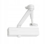 Baltas durų pritraukėjas su fiksacija ASSA ABLOY DC140 iki 100 kg