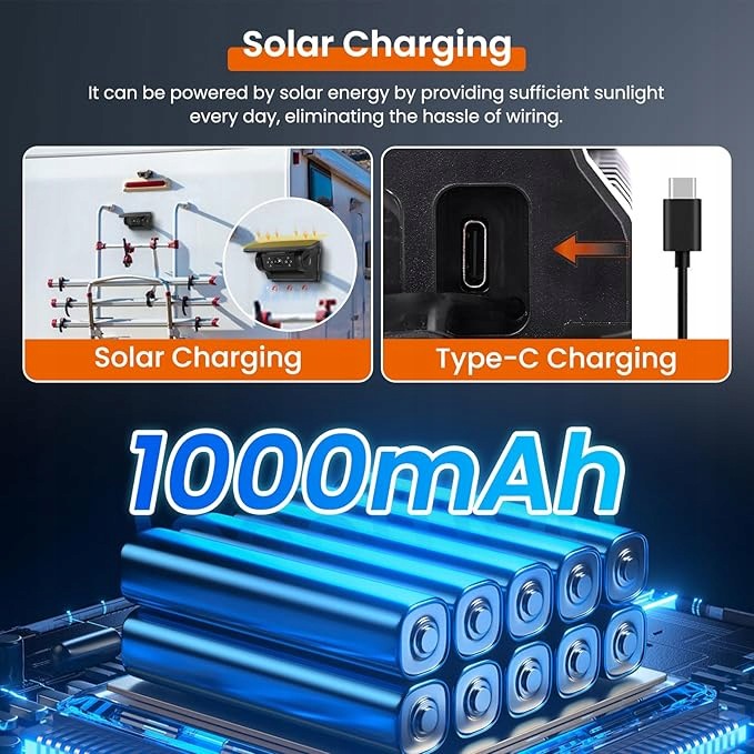 SolarnabezprzewodowakameracofaniaWiFimagnetycznaIP69Producentnieznanyproducent belsilt