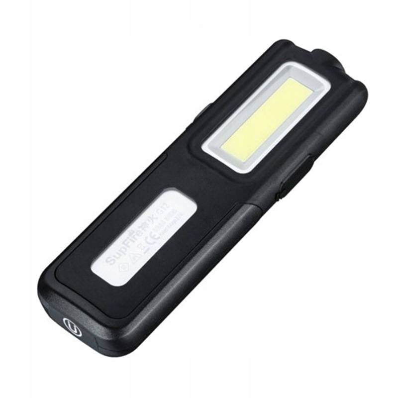 SuperfireG12LampaWarsztatowaLatarkazMagnesemPowerbank1200mahIP44MarkaSuperFire belsilt Darbinis žibintuvėlis Superfire G12 su magnetu išorine baterija 1200 mAh IP44