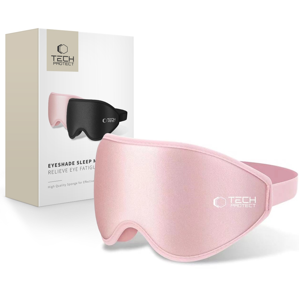 TECHPROTECTEYESHADESLEEPMASKBABYPINKMarkaTechprotect belsilt