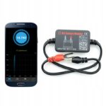 Smart BM2 Bluetooth 12 V akumuliatoriaus monitorius su įtampos istorija