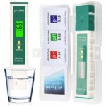 Renew Force elektroninis vandens pH testeris su LCD ir kalibravimu