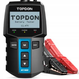 Topdon BT100 12 V akumuliatoriaus, starterio ir generatoriaus testeris