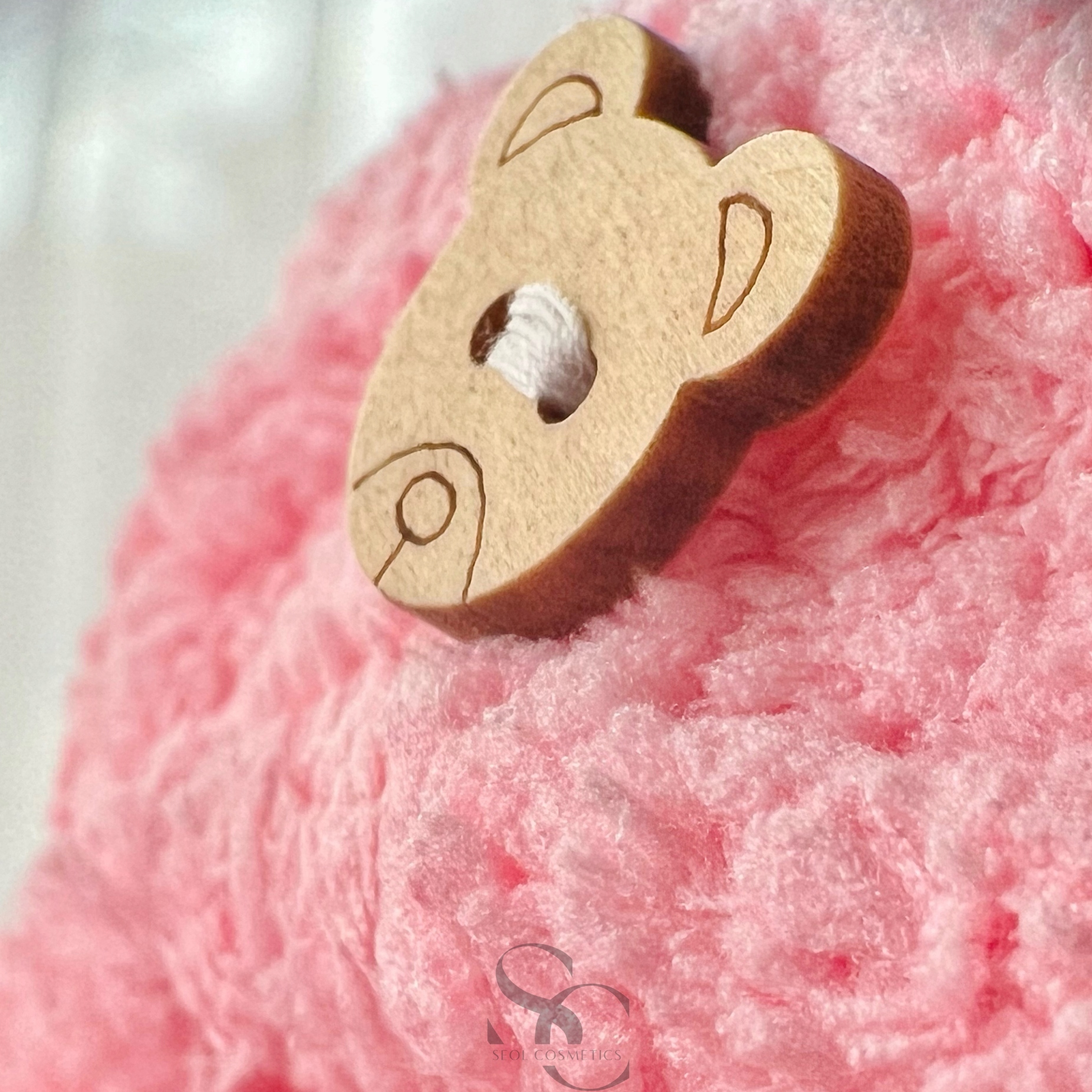 TurbandowlosowrecznikzmikrofibrydosuszeniawlosowrozowySEOLMarkaSEOLCOSMETICS belsilt Mikropluošto rankšluostis turbanas plaukams SEOL Cosmetics rožinis su sagute