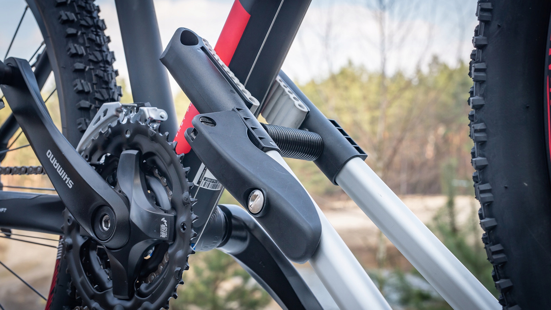 Taurus BikeUp aliumininis stogo dviračio laikiklis su užraktu, iki 17 kg - Image 11