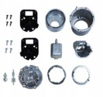 Elektrinio šoninio veidrodėlio remonto komplektas BMW E46, X5 E53, Freelander ir Cherokee, 11 dalių