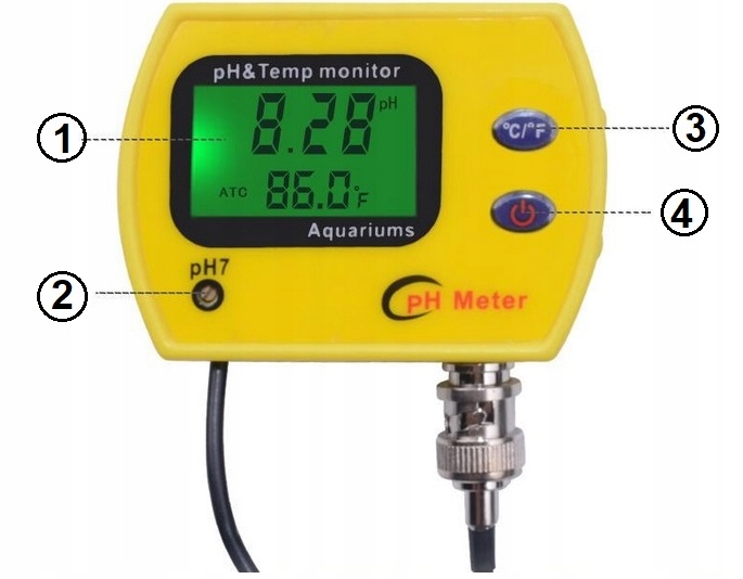 a3ad00a849e1b848e540ef039a8d belsilt Vandens pH ir temperatūros matuoklis 2 viename su LCD ir ATC