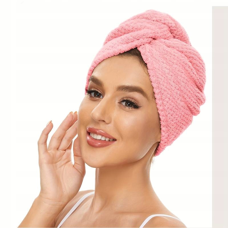 a7ef1f524a36b278d5500d2060771 belsilt Mikropluošto rankšluostis turbanas plaukams SEOL Cosmetics rožinis su sagute