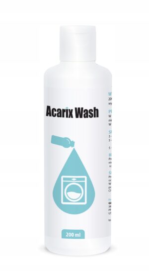 Acarix Wash skalbimo priedas nuo dulkių erkučių ir gyvūnų alergenų 200 ml
