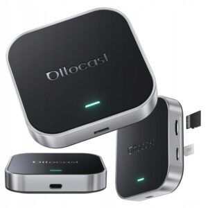 Adapteris belaidis CarPlay Android automobilis Ottocast Android Box Multimedia