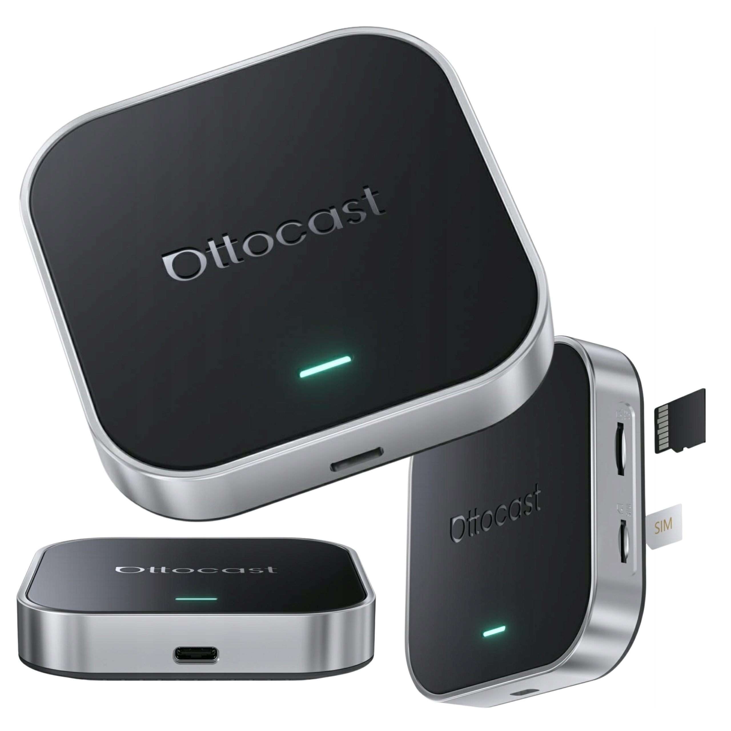 Adapteris belaidis CarPlay Android automobilis Ottocast Android Box Multimedia belsilt Adapteris belaidis CarPlay Android automobilis Ottocast Android Box Multimedia