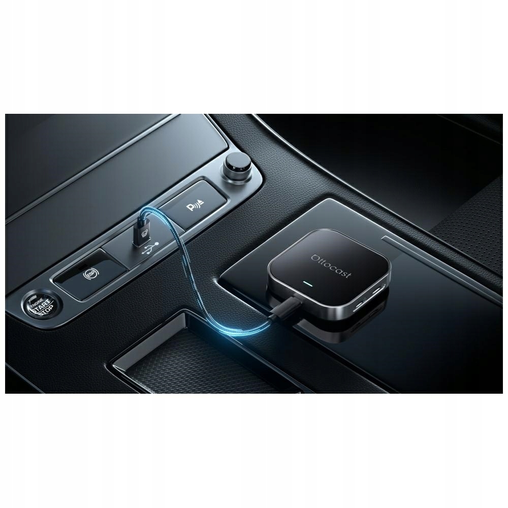 Adapteris belaidis CarPlay Android automobilis Ottocast Android Box Multimedia belsilt Adapteris belaidis CarPlay Android automobilis Ottocast Android Box Multimedia