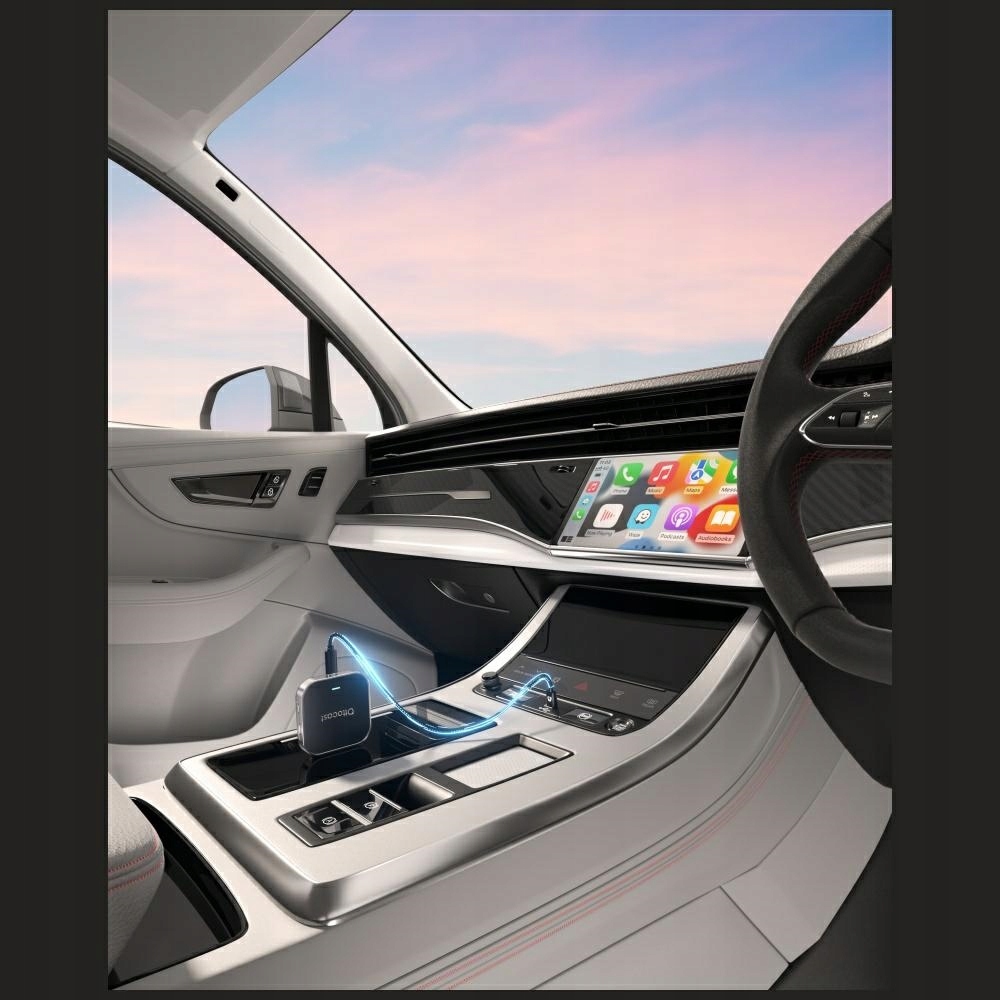 Adapteris belaidis CarPlay Android automobilis Ottocast Android Box Multimedia belsilt Adapteris belaidis CarPlay Android automobilis Ottocast Android Box Multimedia