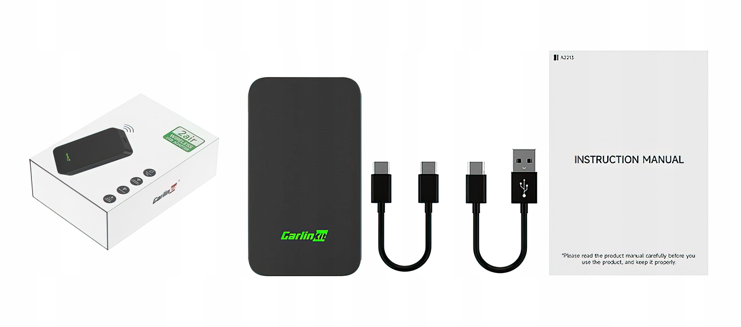 Adapteris Carlink 50 Apple CarPlay Android automobilis belaidis belsilt Adapteris Carlink 50 Apple CarPlay Android automobilis belaidis