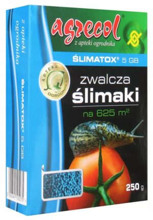 Agrecol Ślimatox 5 GB granulės nuo šliužų ir sraigių 250 g  sezoninei augalų priežiūrai