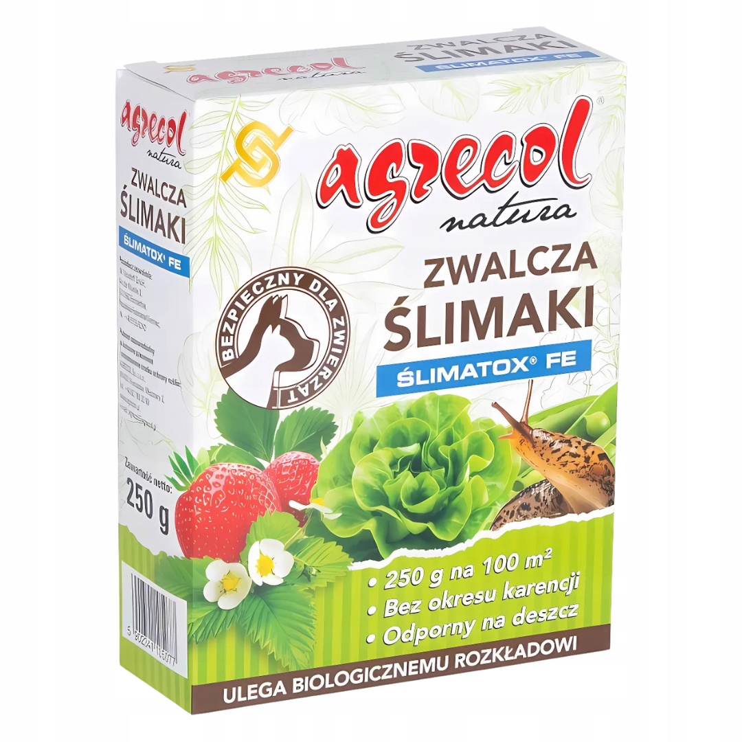 Agrecol Ślimatox FE granulės nuo šliužų ir sraigių 250 g naudoti prie augalų belsilt Agrecol Ślimatox FE granulės nuo šliužų ir sraigių 250 g naudoti prie augalų
