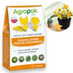 Agropak dekoratyvinės geltonos gaudyklės vazonams 12 vnt belsilt Agropak dekoratyvinės geltonos gaudyklės vazonams 12 vnt