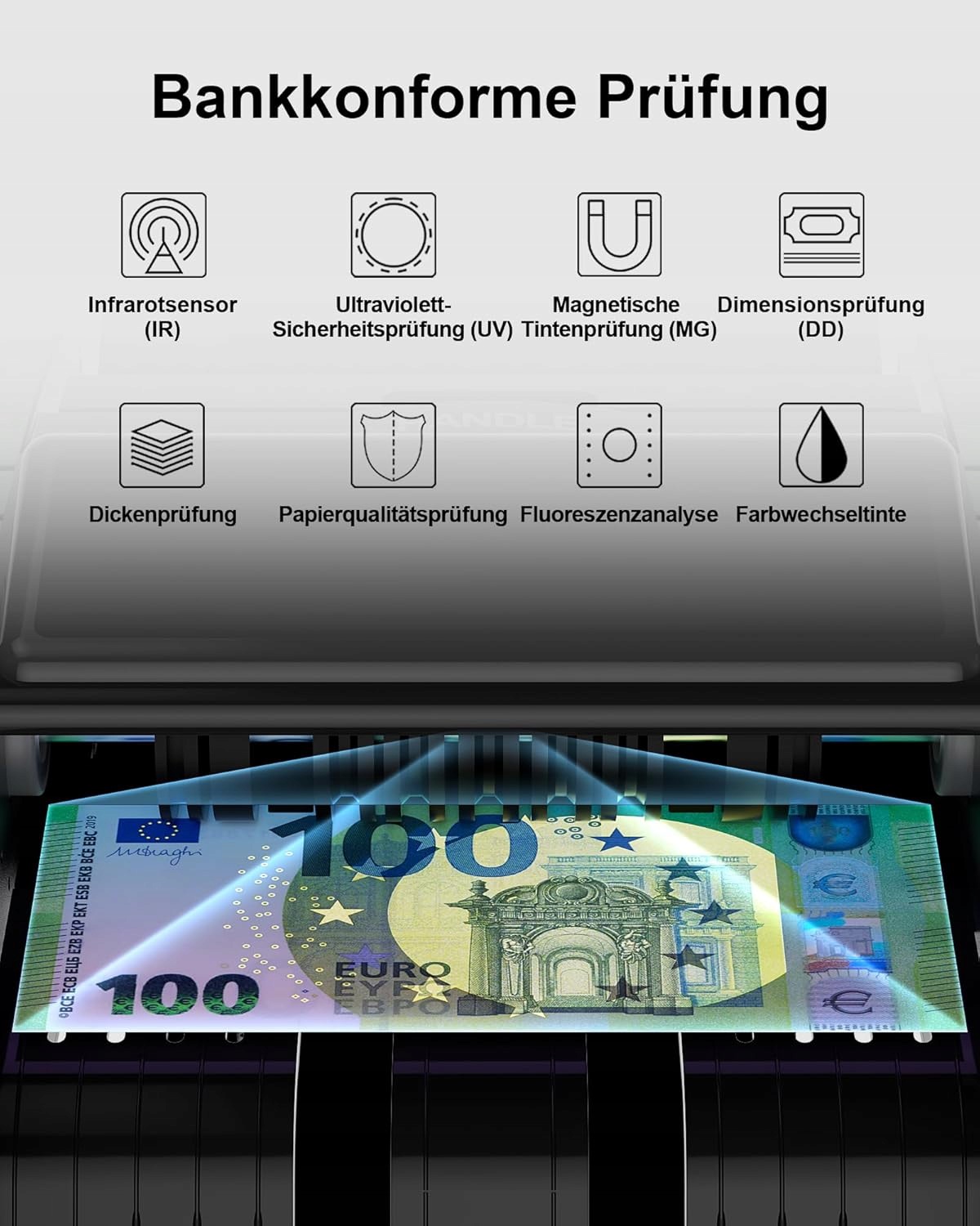 AL1000 banknotų skaičiavimo aparatas su UV IR MG DD ir vertės skaičiavimu belsilt AL1000 banknotų skaičiavimo aparatas su UV IR MG DD ir vertės skaičiavimu
