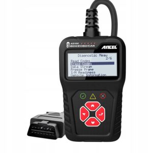 Ancel AS100 AC100 automobilinis Skeneris testeris Diagnostinis OBD2 Eobd LCD