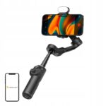 Aochuan Smart X2 3 ašių telefono stabilizatorius su RGB juodas