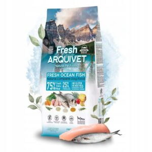 Arquivet Fresh pusiau drėgnas maistas šunims su mėsa ir vandenyno žuvimi, 10 kg