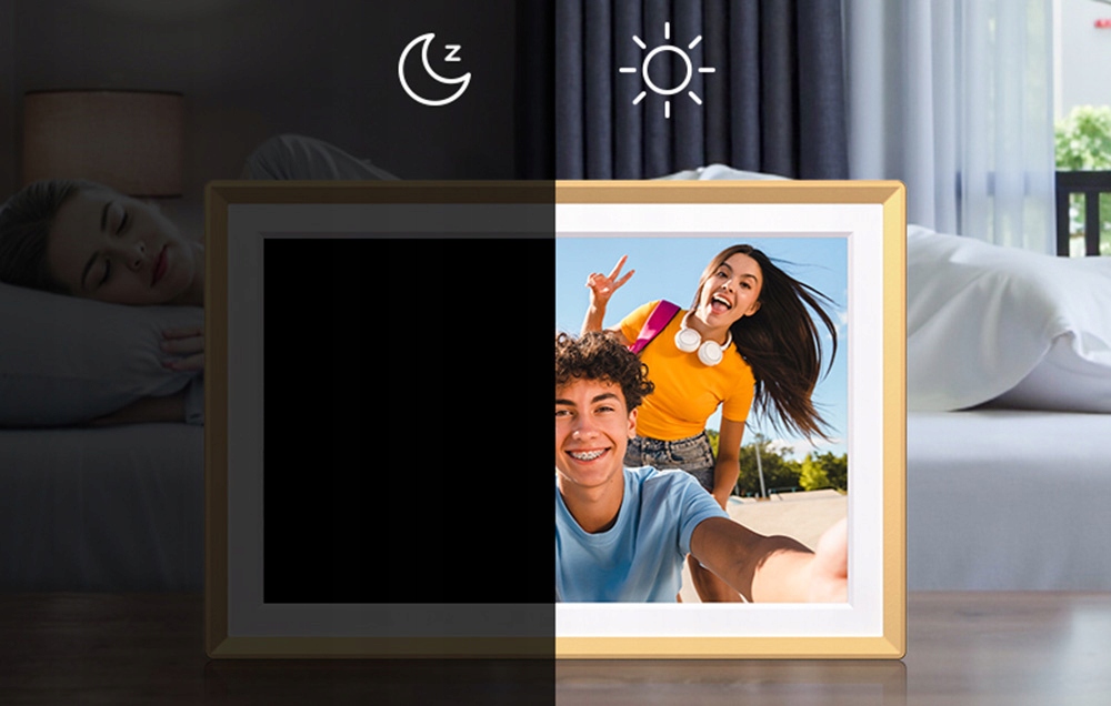 Arzopa Jutiklinė Foto rėmelis skaitmeninė ant Nuotraukos Vaizdo įrašai 14 WiFi programėlė 32GB belsilt Arzopa Jutiklinė Foto rėmelis skaitmeninė ant Nuotraukos Vaizdo įrašai 14 Wi Fi programėlė 32GB