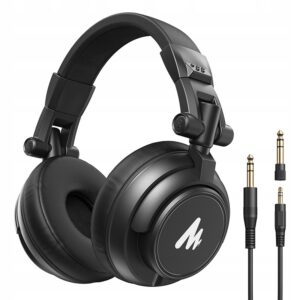 Ausinės Studijinės Maono Au-Mh601 50Mm Jack 3.5 / 6.35Mm Shareport Dj – USB kabelis