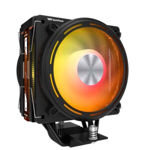 Aušinimas procesoriaus CPU darkFlash E400 Plus Orinis ARGB 2x120mm
