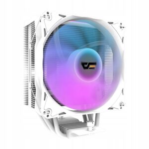 Aušinimas procesoriaus CPU darkFlash Z4 Pro Mist White 4-pin PWM 5V3-pin ARGB
