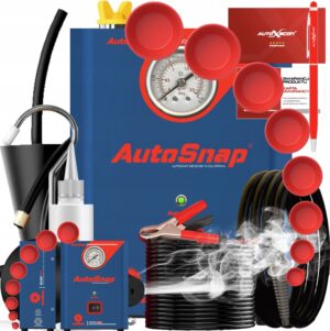 AutoSnap SD480 MAX automobilio dūmų nuotėkio testeris su pompa ir manometru belsilt AutoSnap SD480 MAX automobilio dūmų nuotėkio testeris su pompa ir manometru
