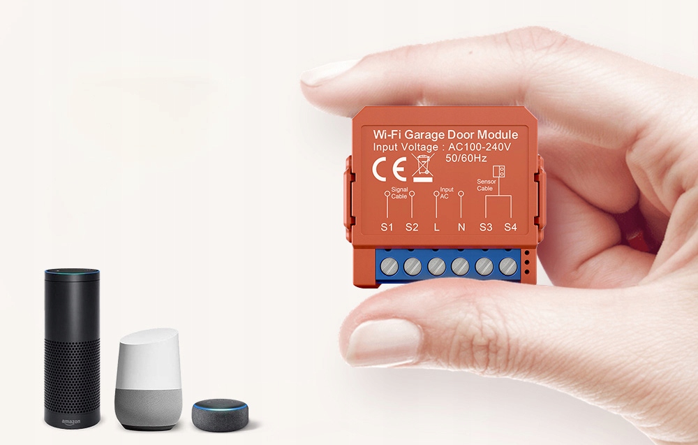 Avatto GDS16 išmanusis modulis Vartų Garažo Wi-Fi Tuya Google Home Alexa
